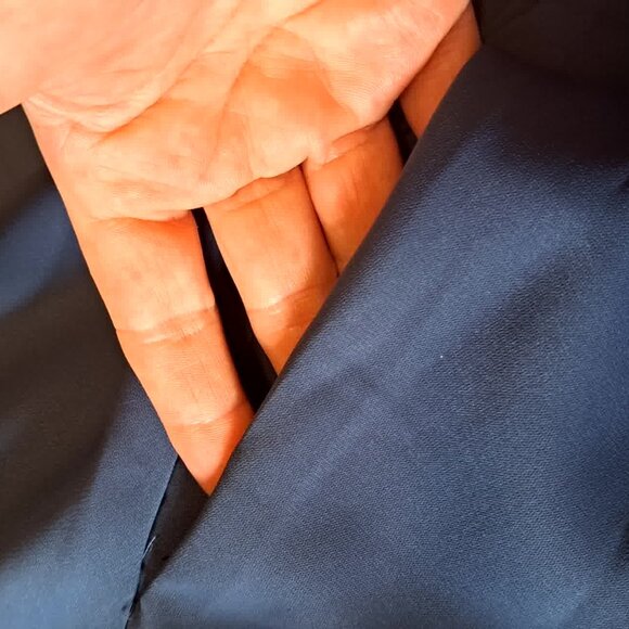 NWOT LARGE blue boho flowy skirt, summer wardrobe staple - Picture 6 of 6